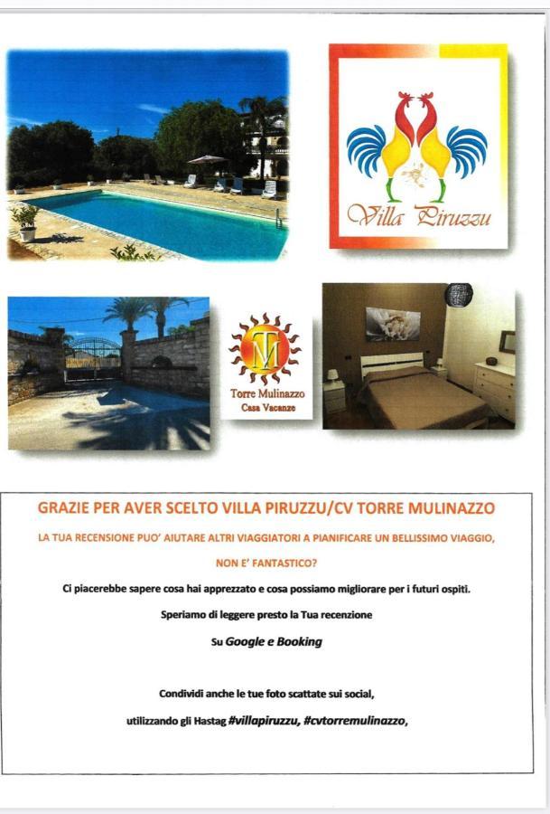 Villa Piruzzu Cv Torre Mulinazzo App P Чинізі Екстер'єр фото